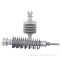 High voltage solid-core 11kv pin insulator with spindle